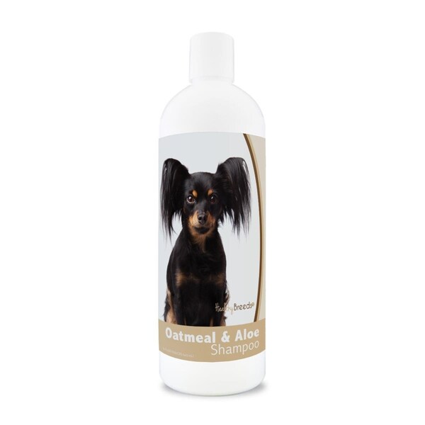 Healthy Breeds 16 oz Russian Toy Terrier Oatmeal Shampoo with Aloe - 840235179566