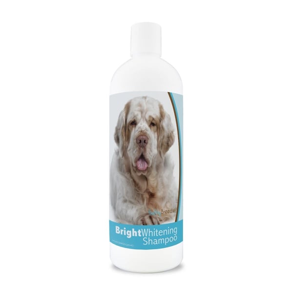 Healthy Breeds 12 oz Clumber Spaniel Bright Whitening Shampoo - 840235182481