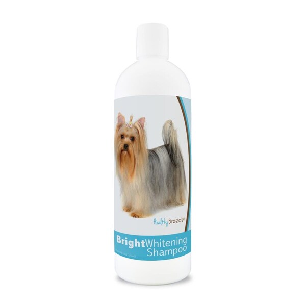 Healthy Breeds 12 oz Yorkshire Terrier Bright Whitening Shampoo - 840235169833