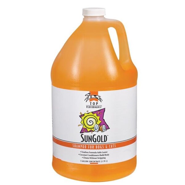 Pet Pals Pet Pals TP509 91 Top Performance SunGold Shampoo Gallon - TP509 91