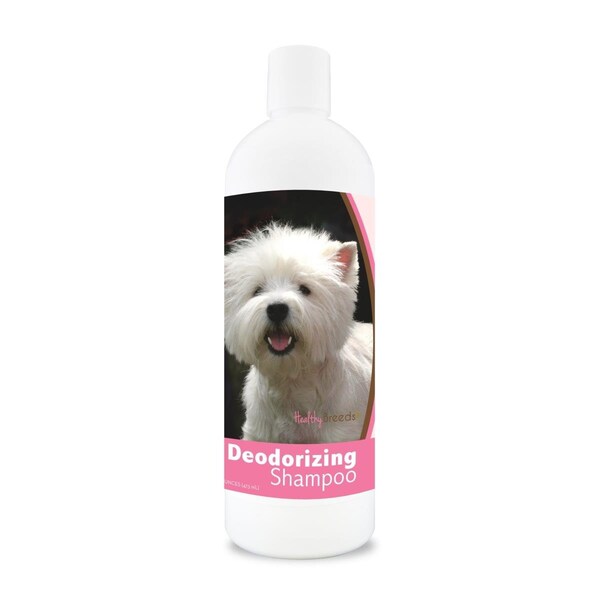 Healthy Breeds 16 oz West Highland White Terrier Deodorizing Shampoo - 840235116530