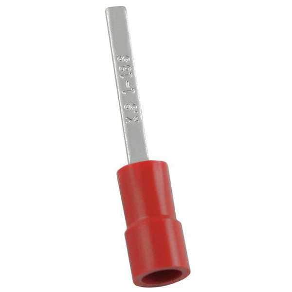 Power First 22-16 AWG Vinyl Pin Terminal PK100 - 5UGP3