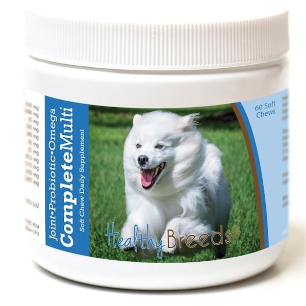 Healthy Breeds Healthy Breeds 192959007169 American Eskimo Dog All in One Multivitamin Soft Chew - 60 Count - 192959007169