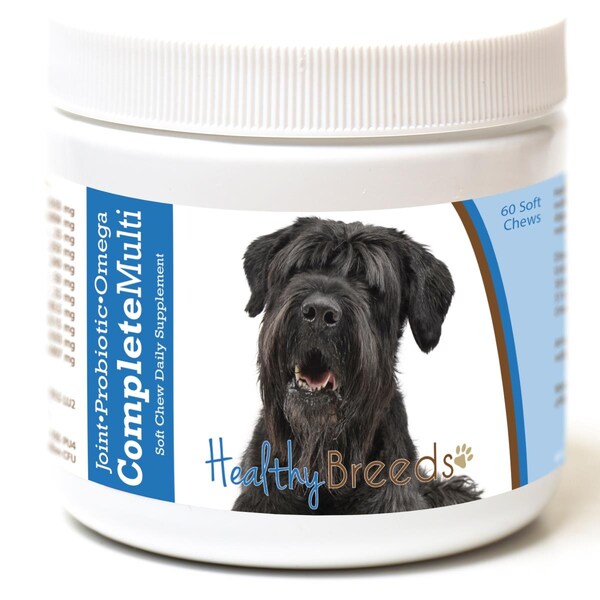 Healthy Breeds Black Russian Terrier All in One Multivitamin Soft Chew, 60PK - 192959007440
