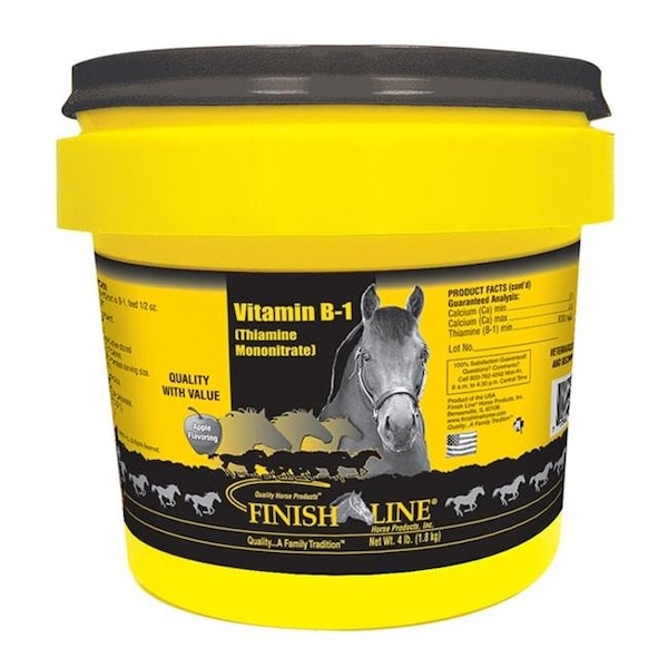 Finish Line Finish Line 2863 Vitamin B-1 Horses Diet - 4 lbs - 2863
