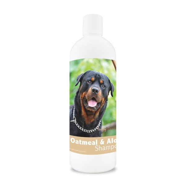 Healthy Breeds 16 oz Rottweiler Oatmeal Shampoo with Aloe - 840235113614