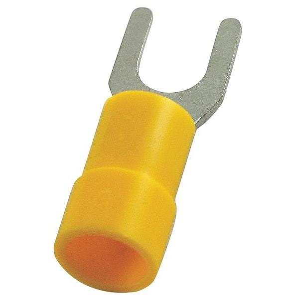 Power First 12-10 AWG Vinyl Fork Terminal #10 Stud PK50 - 4FRL1
