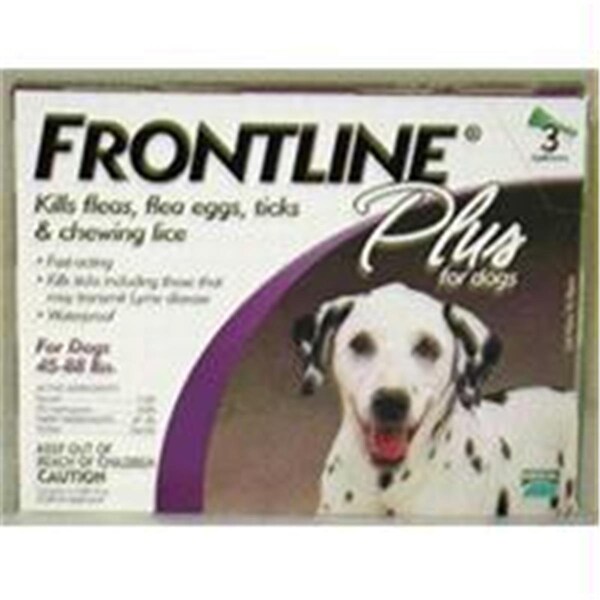 F.C.E. D -Frontline Plus Dog 45-88 Lb-3 Pack - FC37216