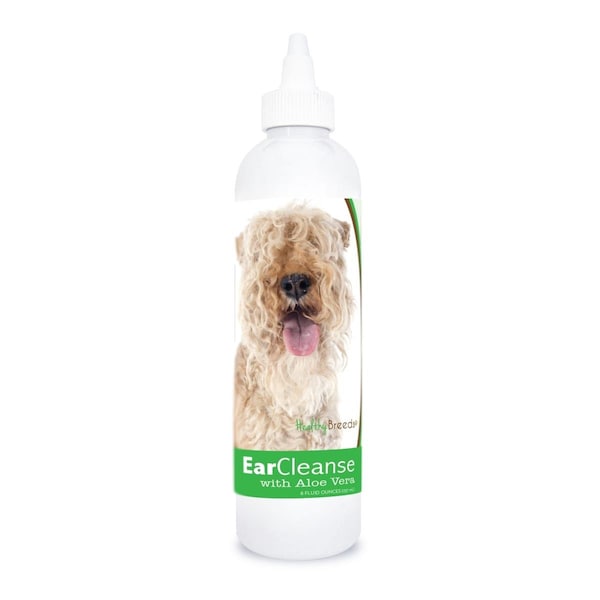 Healthy Breeds 8 oz Lakeland Terrier Ear Cleanse with Aloe Vera Cucumber Melon - 840235197157