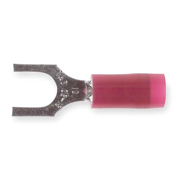 Sta-Kon 22-16 AWG Nylon Fork Terminal #10 Stud PK100 - RA18-10F