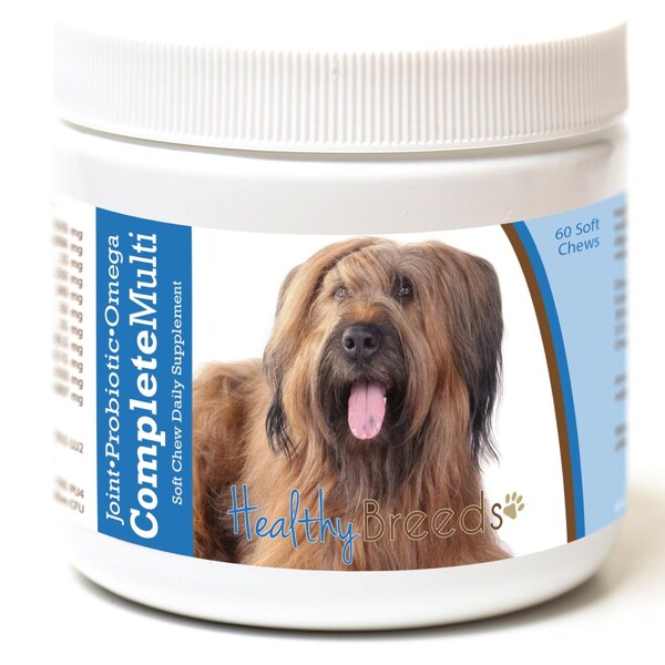 Healthy Breeds Briard All in One Multivitamin Soft Chew, 60PK - 192959007530