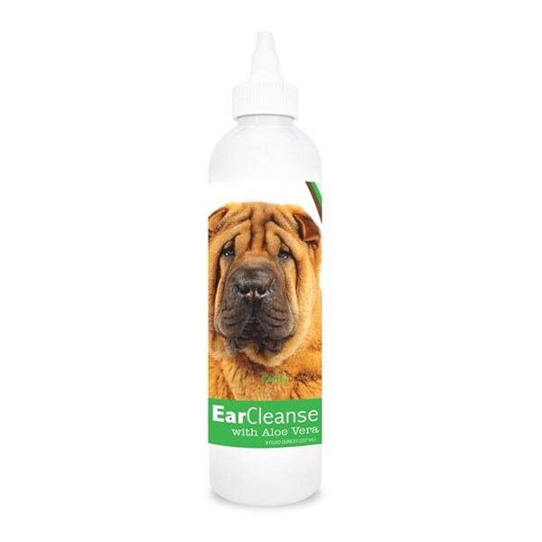 Healthy Breeds Healthy Breeds 840235105411 8 oz Chinese Shar Pei Ear Cleanse with Aloe Vera Cucumber Melon - 840235105411
