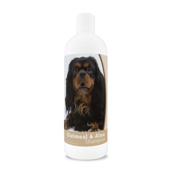 Healthy Breeds 16 oz English Toy Spaniel Oatmeal Shampoo with Aloe - 840235182269