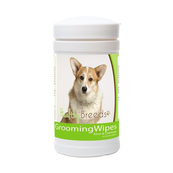 Healthy Breeds Cardigan Welsh Corgi Grooming Wipes - 840235151722