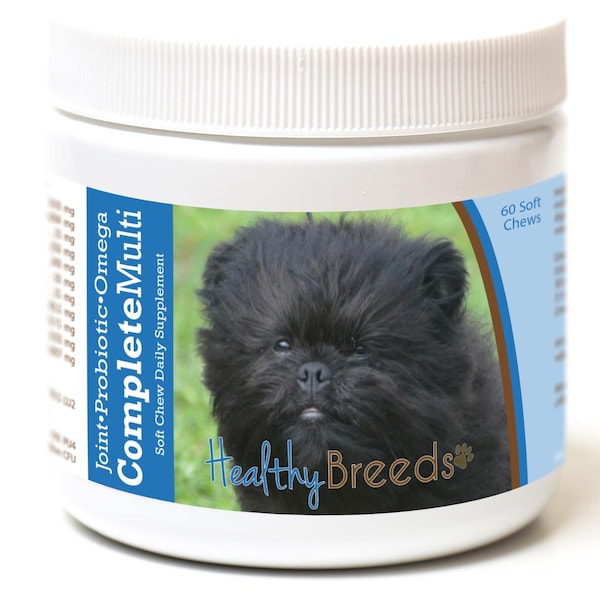 Healthy Breeds Affenpinscher All in One Multivitamin Soft Chew, 60PK - 192959007180