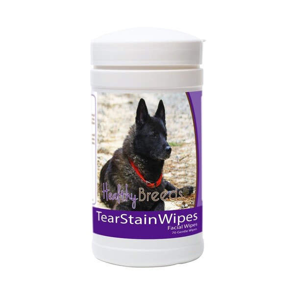 Healthy Breeds Norwegian Elkhound Tear Stain Wipes - 840235152422