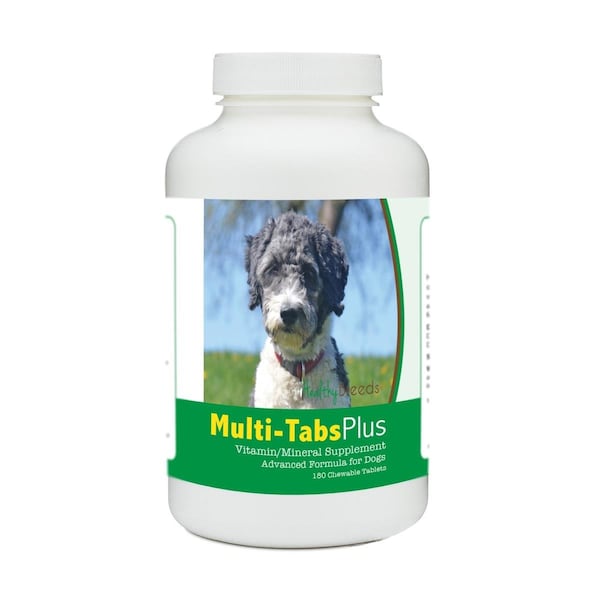 Healthy Breeds Aussiedoodle Multi-Tabs Plus Chewable Tablets, 180PK - 840235177784