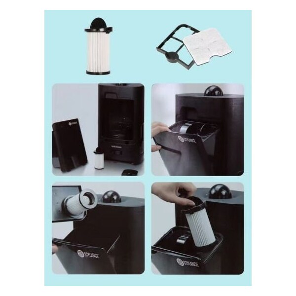 K9 Kennel Store Touchless Pet Grooming Hair Vacuum - PVA-001A-BK