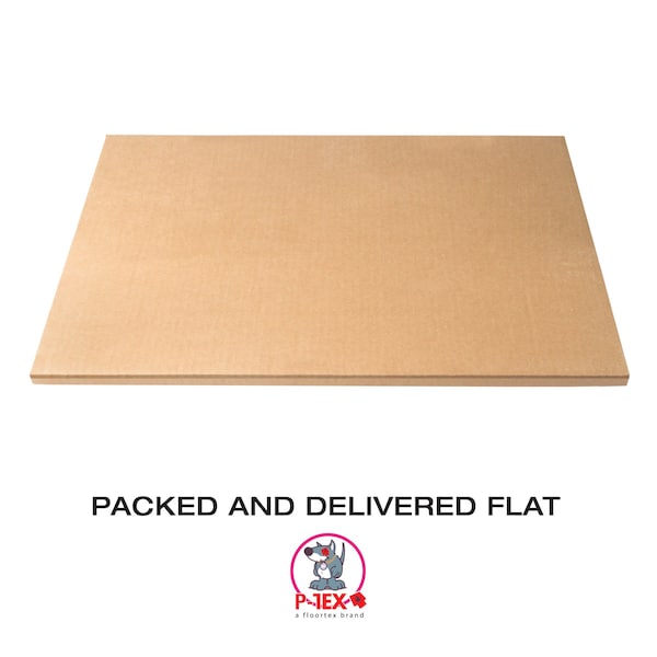 Floortex P-Tex Anti-Microbial Pack of 4 Pet Mats -12" x 18" - FPPET3046EV4
