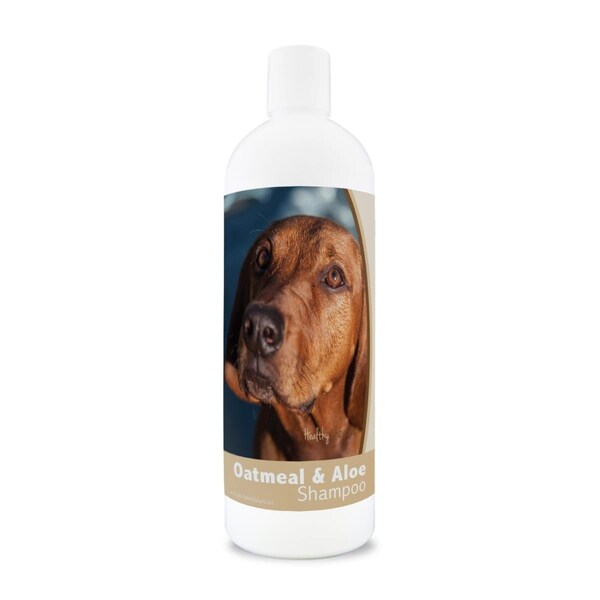 Healthy Breeds 16 oz Redbone Coonhound Oatmeal Shampoo with Aloe - 840235174288