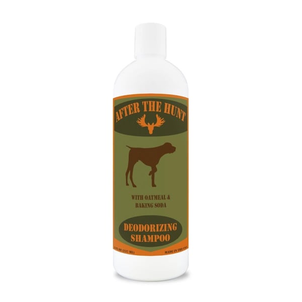 After The Hunt 8 oz Oatmeal Baking Soda Deodorizing Dog Shampoo - 192959899665