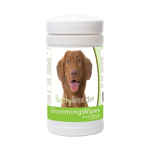 Healthy Breeds Nova Scotia Duck Tolling Retriever Grooming Wipes, 70PK - 840235182320