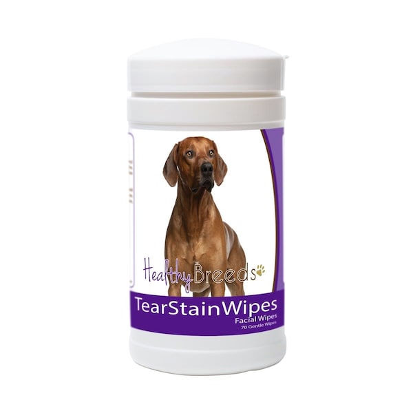 Healthy Breeds Rhodesian Ridgeback Tear Stain Wipes - 840235152255