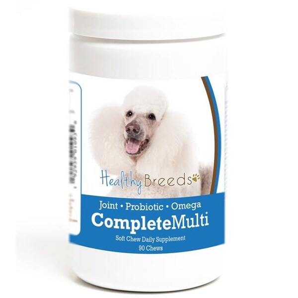 Healthy Breeds Healthy Breeds 192959010947 Poodle all in one Multivitamin Soft Chew - 90 Count - 192959010947