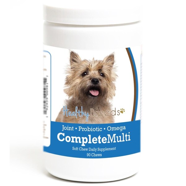 Healthy Breeds Cairn Terrier all in one Multivitamin Soft Chew - 90 Count - HE126855