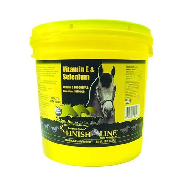 Finish Line Finish Line 3172 Vitamin E & Selenium Horses Diet - 20 lbs - 3172