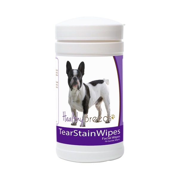 Healthy Breeds French Bulldog Tear Stain Wipes - HE126103