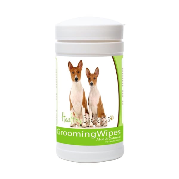 Healthy Breeds Basenji Grooming Wipes - 840235151524