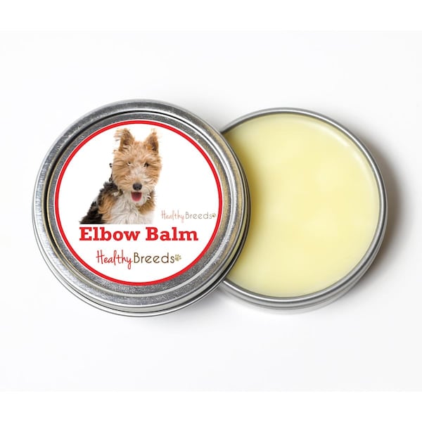 Healthy Breeds 2 oz Wire Fox Terrier Dog Elbow Balm - 840235196310