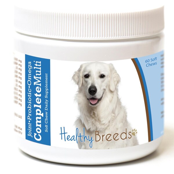 Healthy Breeds Kuvasz All in One Multivitamin Soft Chew, 60PK - 192959008320