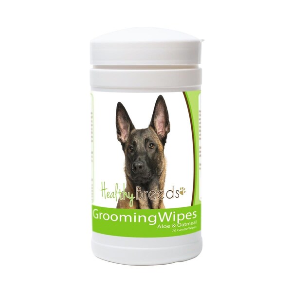 Healthy Breeds Belgian Malinois Grooming Wipes - 840235150770