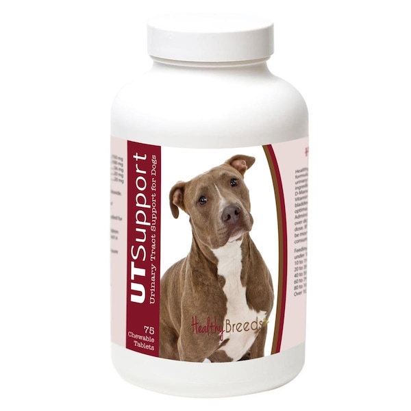 Healthy Breeds Pit Bull Cranberry Chewables, 75PK - 840235185475
