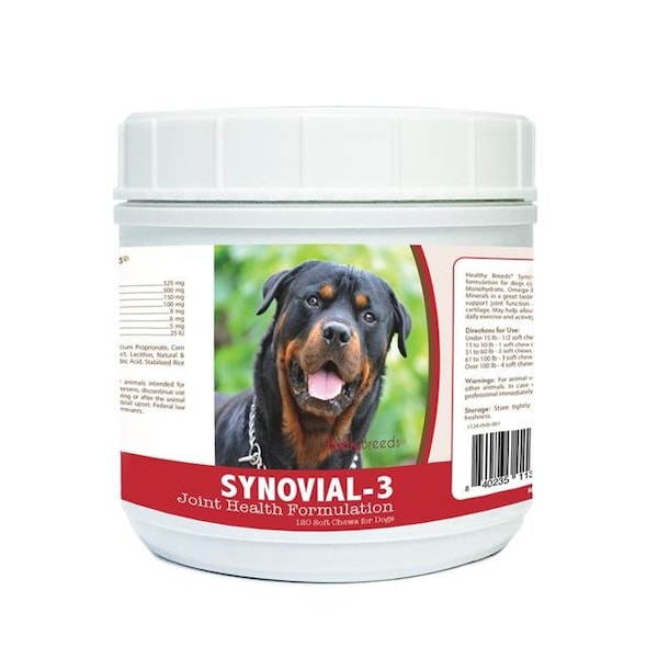 Healthy Breeds Healthy Breeds 840235113713 Rottweiler Synovial-3 Joint Health Formulation - 120 Count - 840235113713