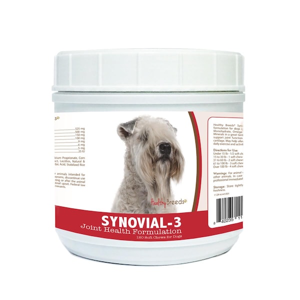 Healthy Breeds Soft Coated Wheaten Terrier Synovial-3 Joint Health Formulation - 120 Count - 840235114020