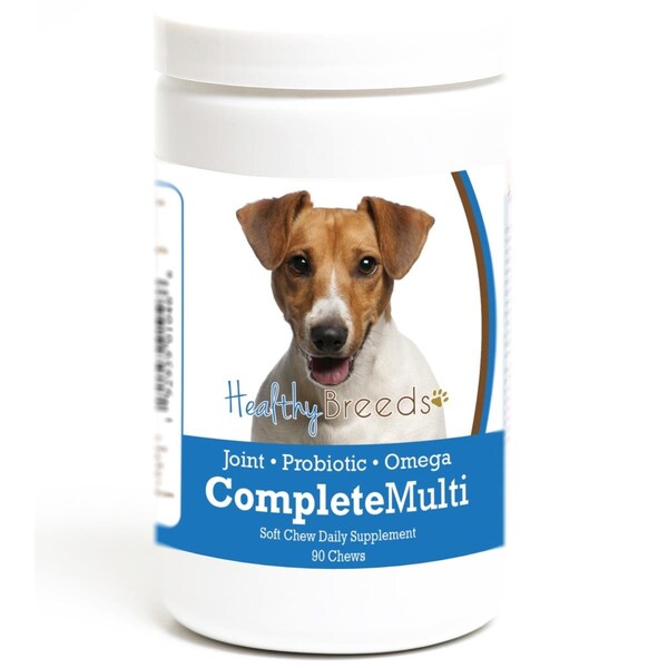 Pamperedpets Jack Russell Terrier all in one Multivitamin Soft Chew - 90 Count, 90PK - PA901378