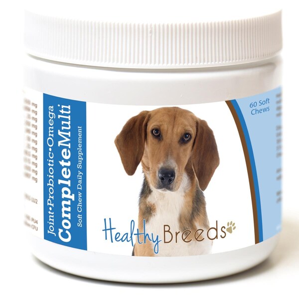Healthy Breeds Harrier All in One Multivitamin Soft Chew, 60PK - 192959008170