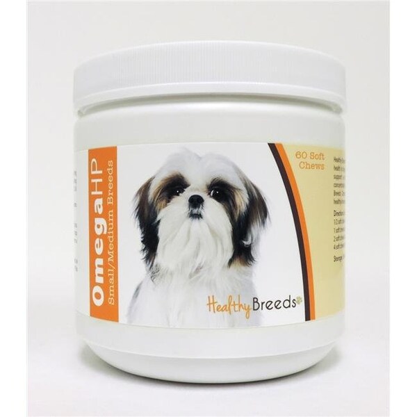 Healthy Breeds Healthy Breeds 840235115502 Omega-3 Fatty Acids Skin & Coat Soft Chews - 840235115502
