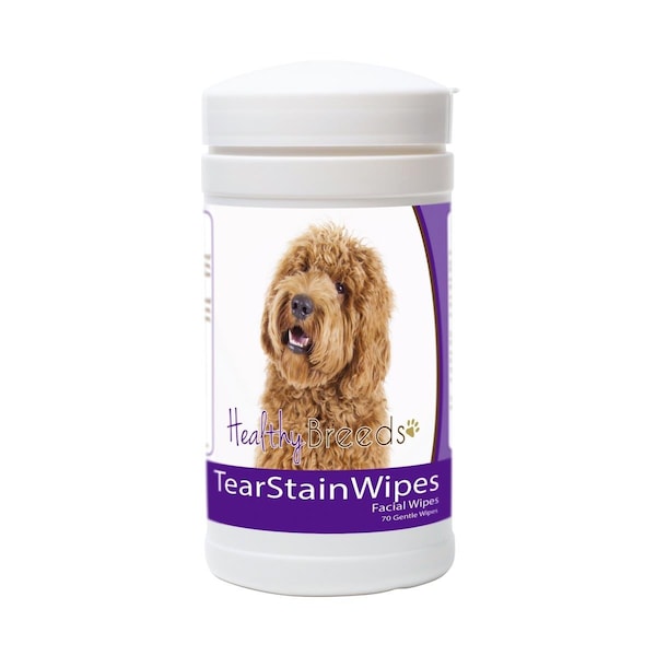 Healthy Breeds Labradoodle Tear Stain Wipes - 840235152347