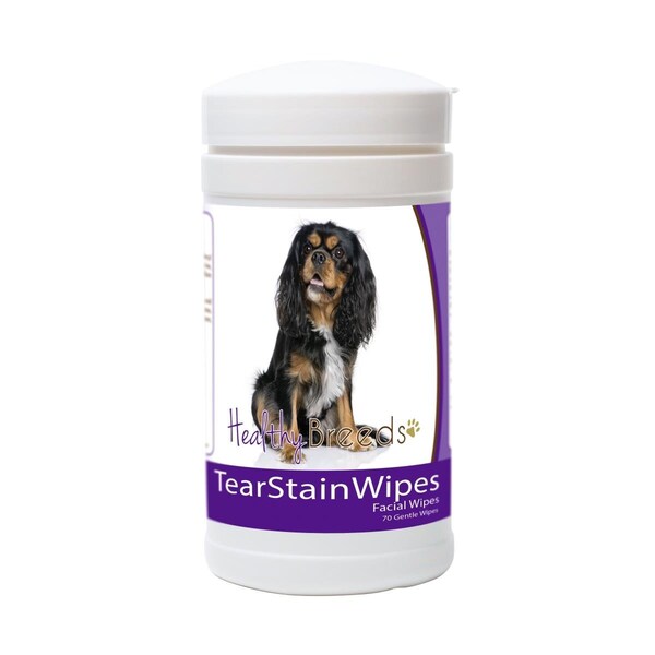 Healthy Breeds Cavalier King Charles Spaniel Tear Stain Wipes - 840235152842