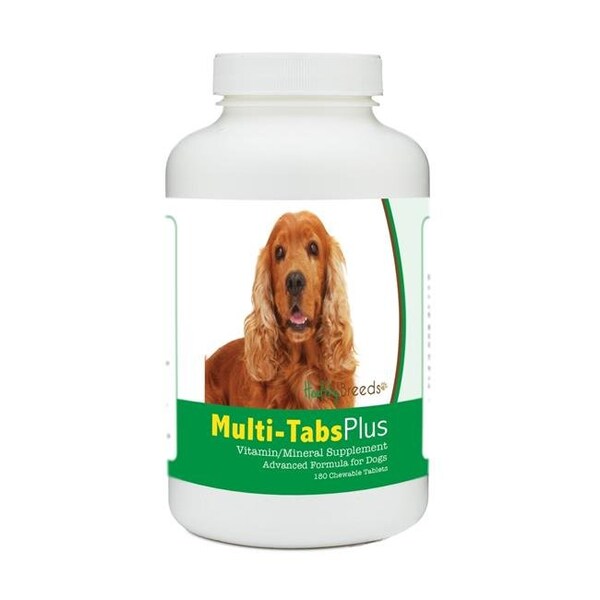 Healthy Breeds Healthy Breeds 840235140153 English Cocker Spaniel Multi-Tabs Plus Chewable Tablets - 180 Count - 840235140153