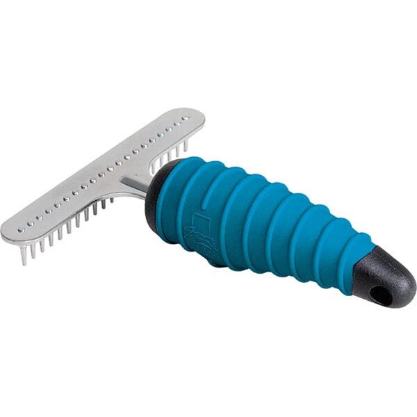 Pet Pals MGT Ergonomic Undercoat Rake 20 Short Pins Black - TP250 11 12