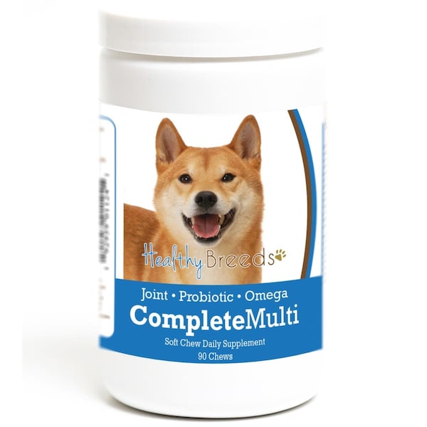 Healthy Breeds Shiba Inu all in one Multivitamin Soft Chew - 90 Count - HE126943