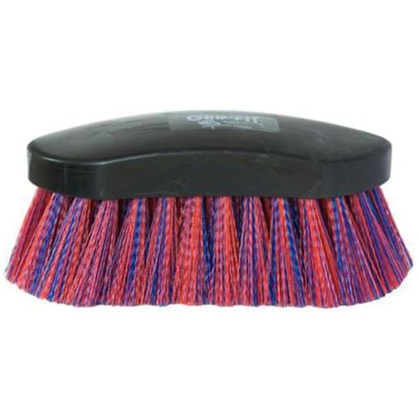 Beloved 753800259 25 Synthetic Grooming Brush, Red & Blue - BE2988786
