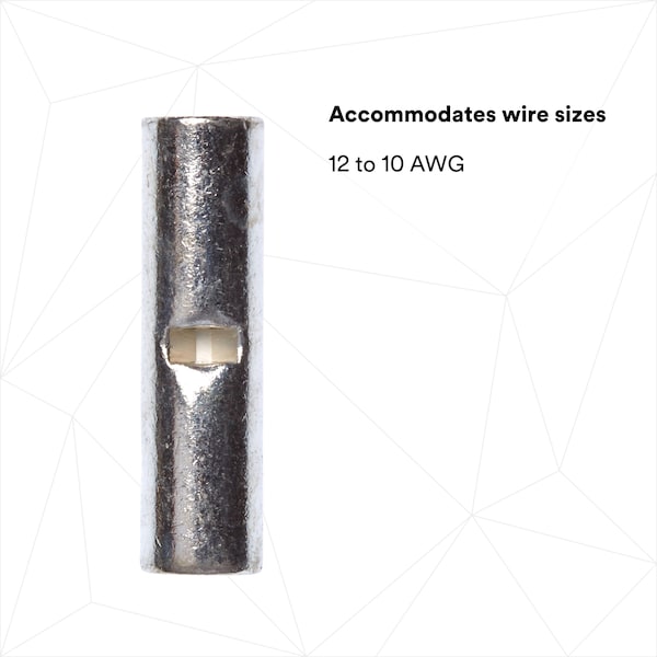 3M 12-10 AWG Butt Splice Connector 500pk. - M10BCK