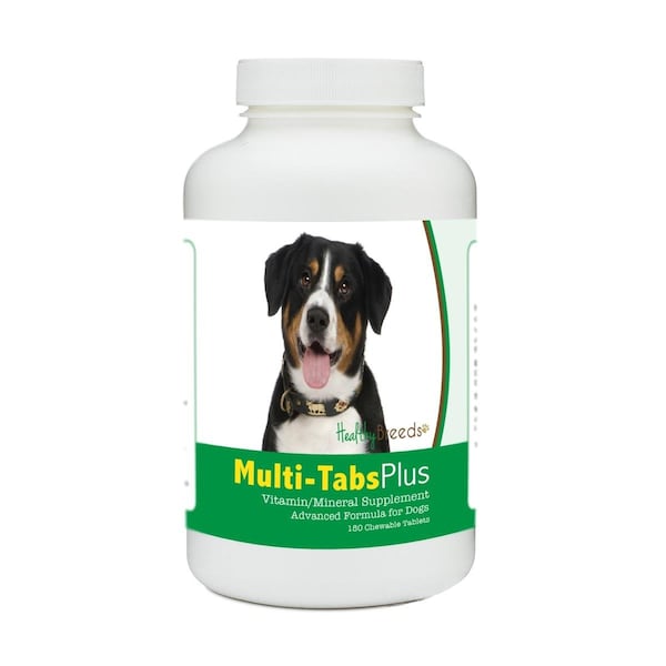 Healthy Breeds Entlebucher Mountain Dog Multi-Tabs Plus Chewable Tablets, 180PK - 840235180074