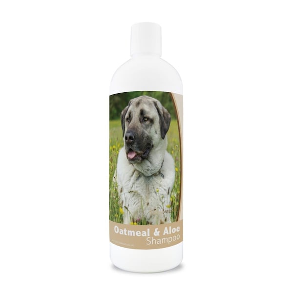 Healthy Breeds 16 oz Anatolian Shepherd Dog Oatmeal Shampoo with Aloe - 840235178569